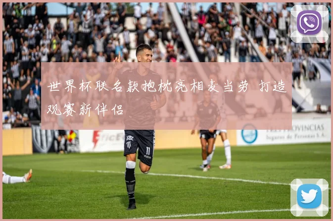 世界杯联名款抱枕亮相麦当劳 打造观赛新伴侣