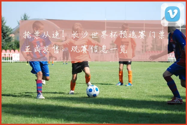 抢票从速！长沙世界杯预选赛门票正式发售，观赛信息一览