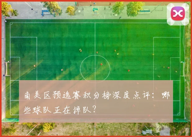 南美区预选赛积分榜深度点评：哪些球队正在掉队？